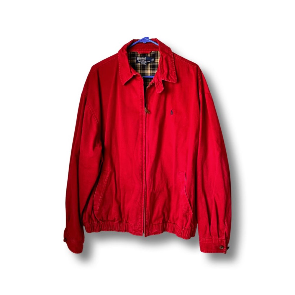 Polo by Ralph Lauren Plaid Lined Harrington Jacket